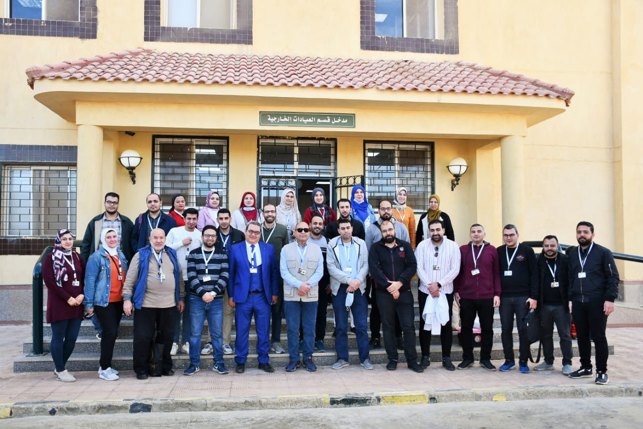 Beginning the activities of Mansoura University Convoy “Jusoor Al-Khair 17” in Red Sea Governorate