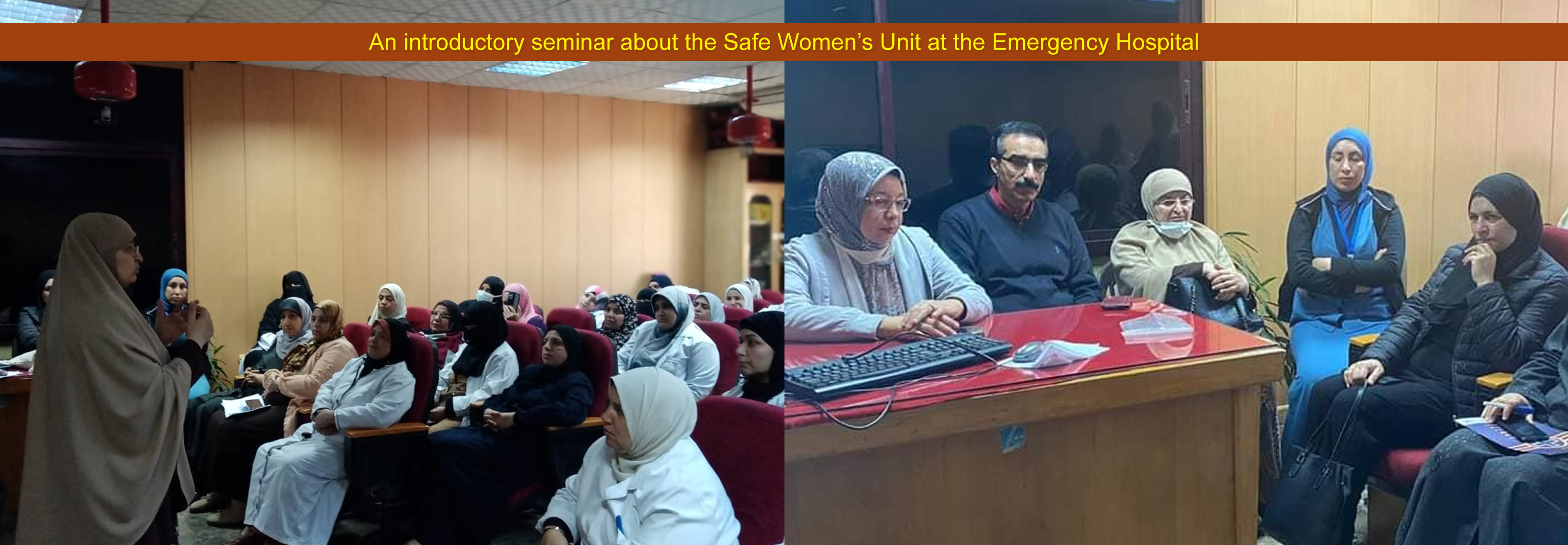 An introductory seminar about the Safe Women’s Unit at the Emergency Hospital