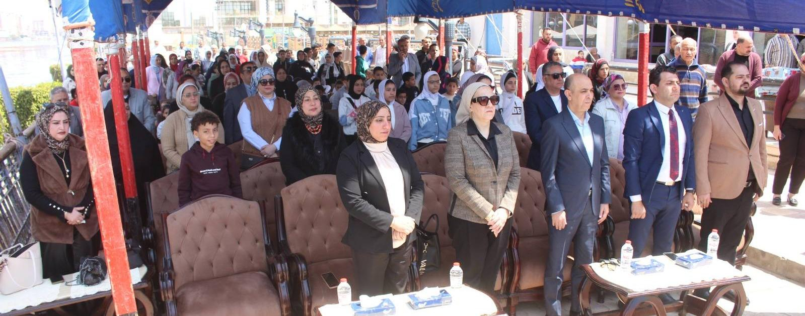 فعاليات يوم اليتيم العالمي بجامعة المنصورة والمقامة بنادي النيل  تنظيم قطاع خدمة المجتمع وتنمية البيئة 2026